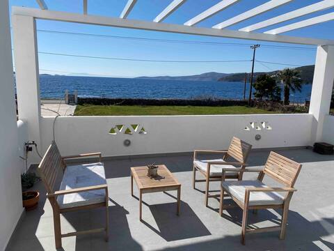 Sunny house by the sea