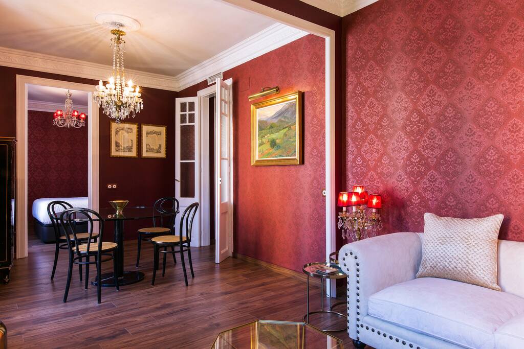 Dining Room + Living Room