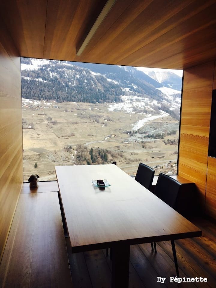 Designer chalet in an idyllic setting