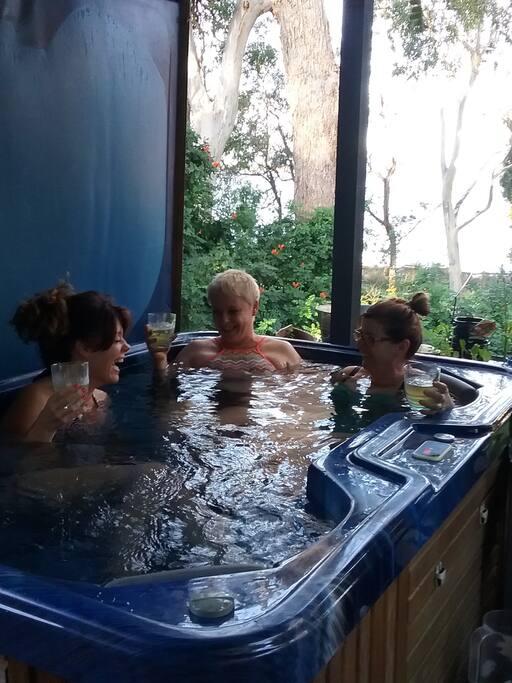 Enjoy the view from the Spa