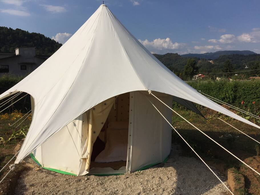 Toda la aventura de acampar con las comodidades extra