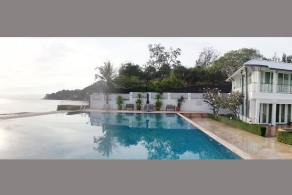 Swimming Pool and the house