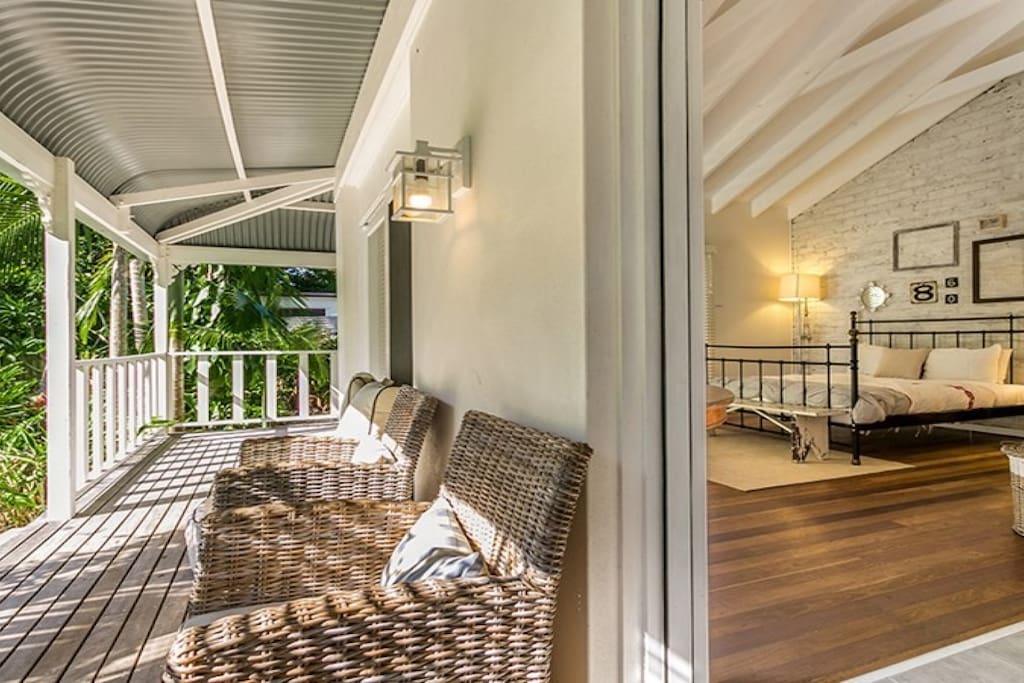 Imagine yourself with a morning coffee or an afternoon drink, taking in the beauty of our garden from the peaceful, restful wrap around verandah.