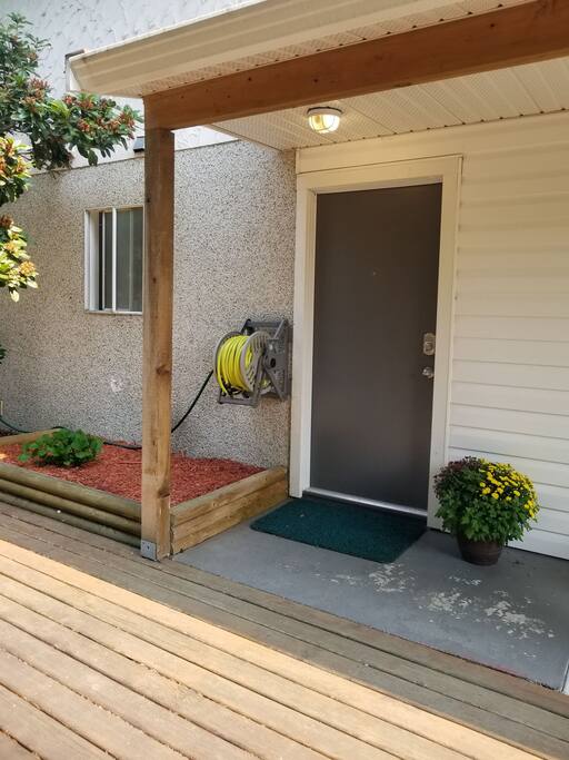 Your private space to sit outside and enjoy