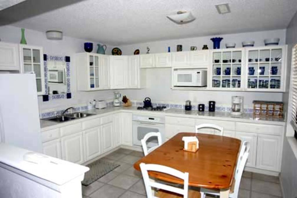 Very spacious kitchen