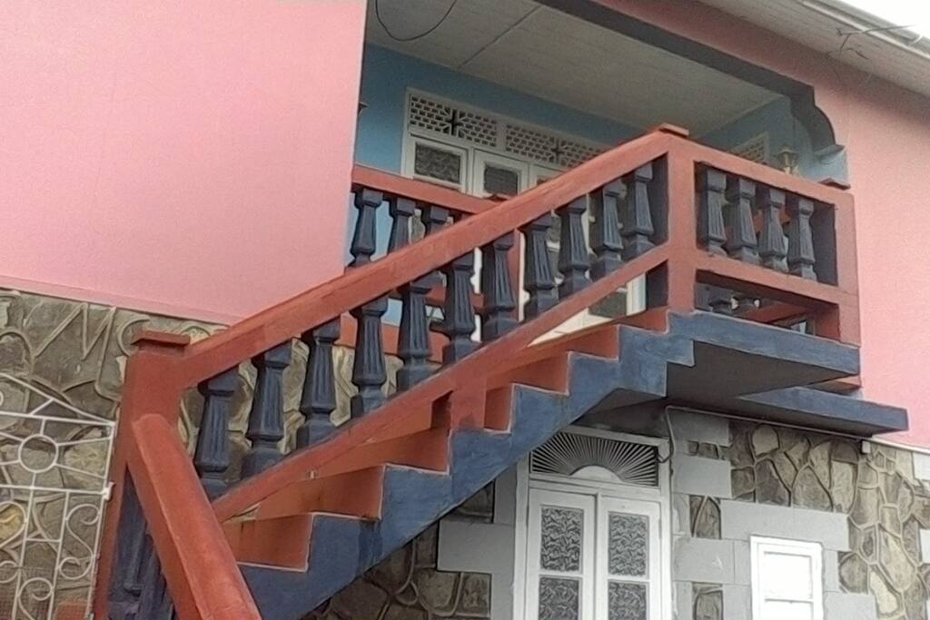 Front of house porch