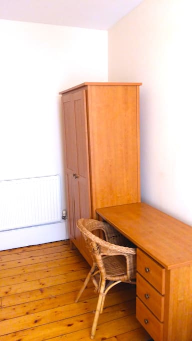 Available Double Bedroom - Desk Space and Wardrobe
