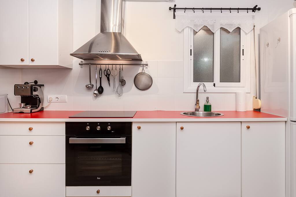 Complete kitchen with all necessary tools