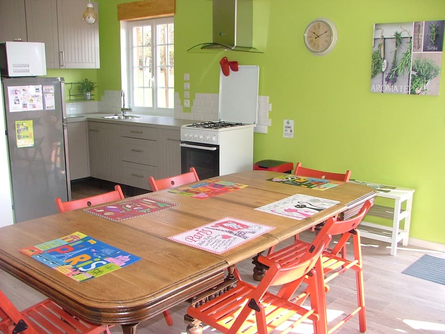 Grande table familiale