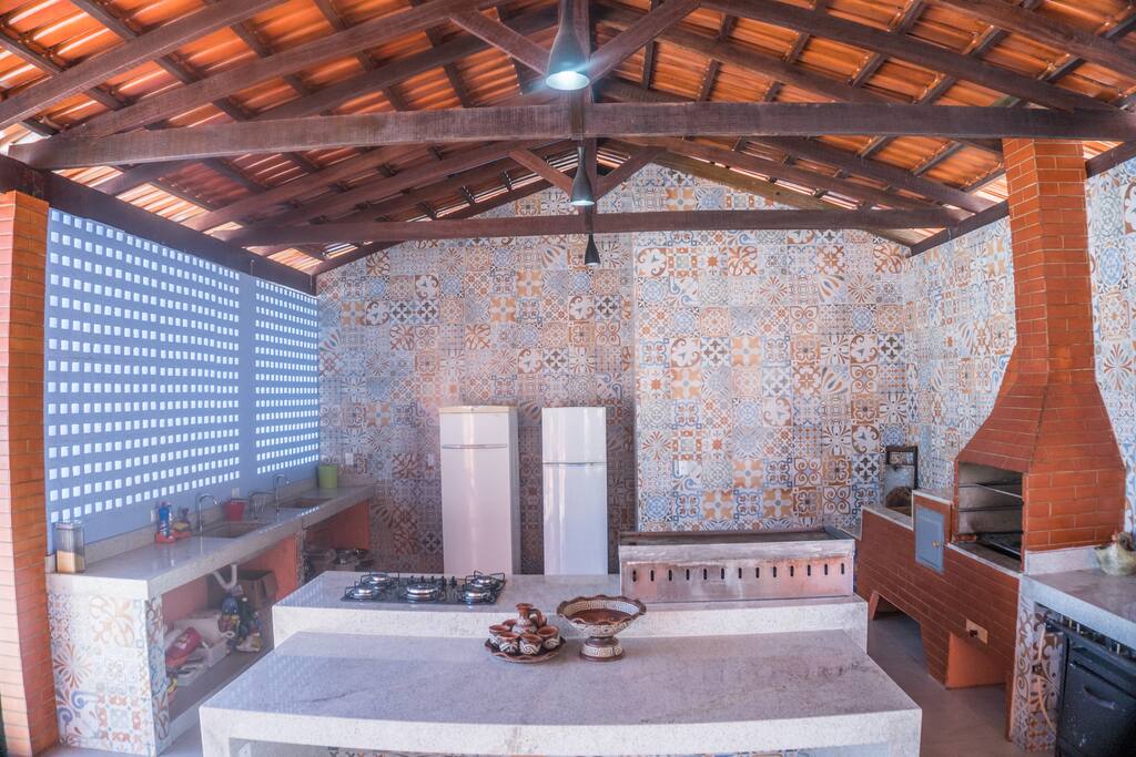 Cozinha externa