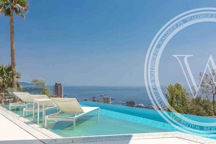 Designer Villa Overlooking Monaco For 12 Guests - Monaco