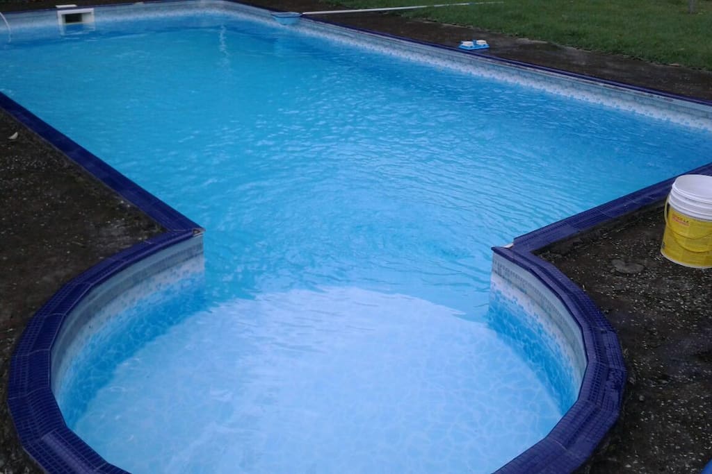 "Prainha" da piscina