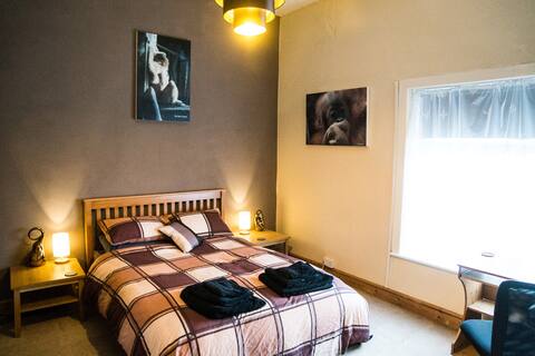 Free Street Parking|2 bedrooms|King & Dbl Bed