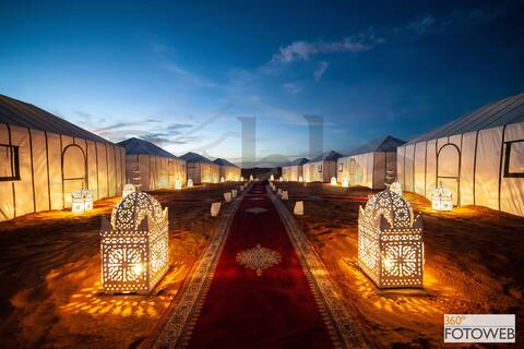 Unforgettable night in Merzouga desert