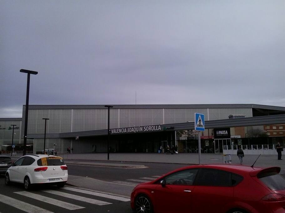 TRAIN STATION FOR MADRID OR BARCELONA