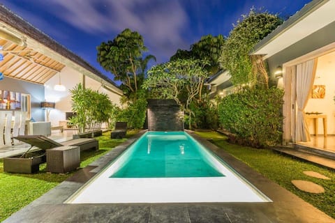 VILLA MACHA  - 3 bedrooms - Pool - 5' from beach