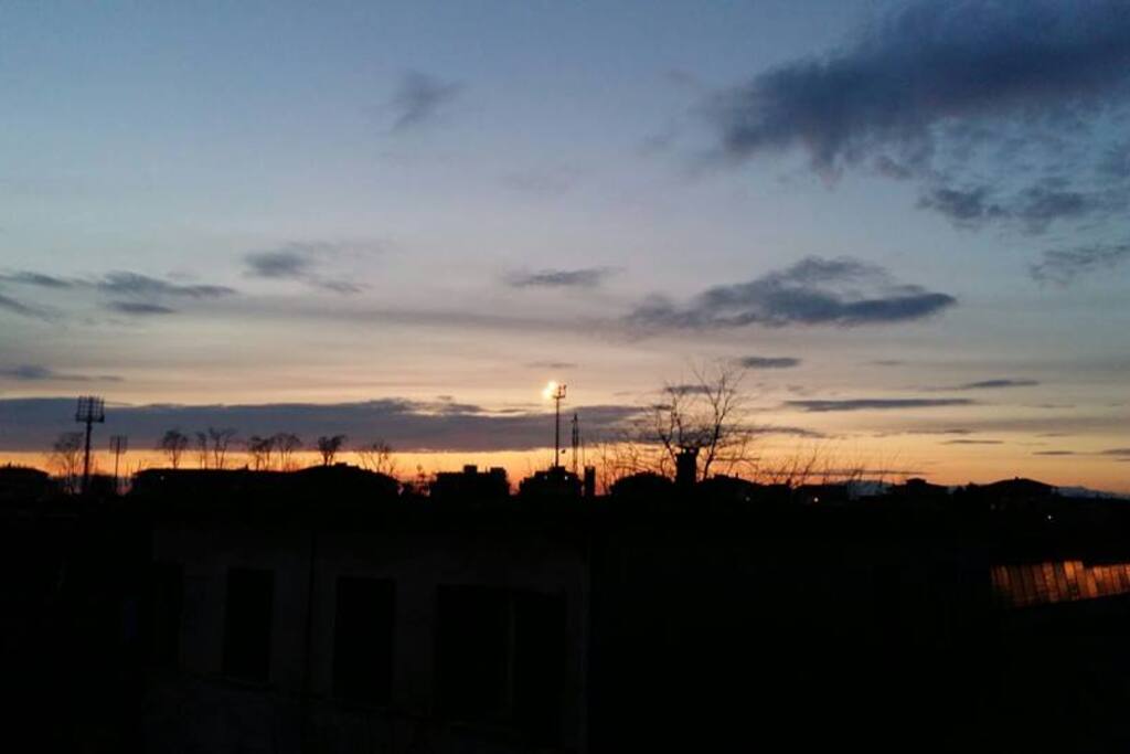 Dalla camera....romantici tramonti!