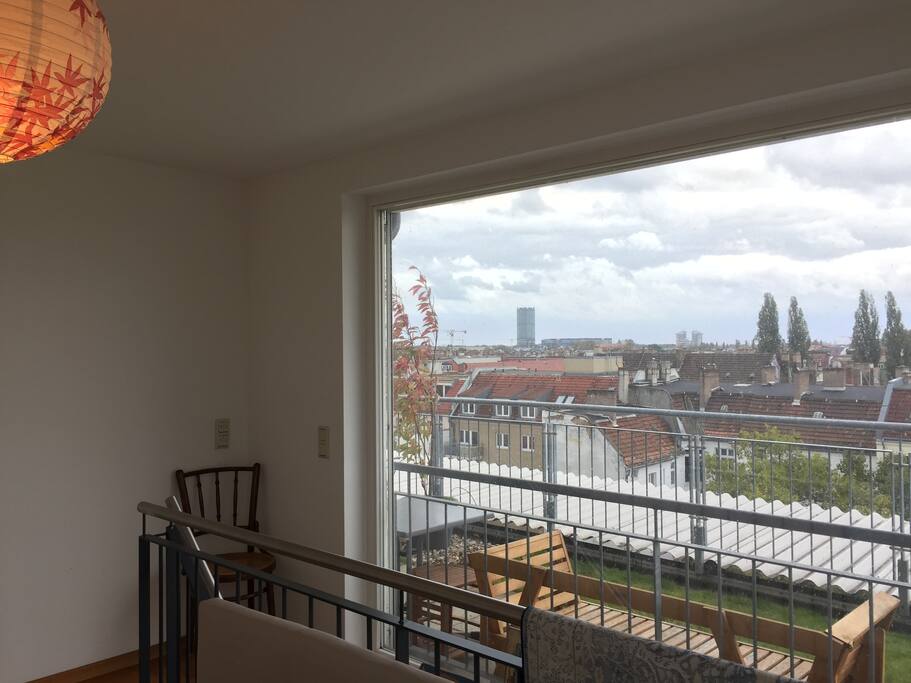 Maisonette bedroom view
