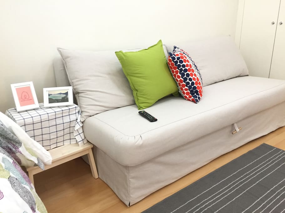 Couch & Cushions/