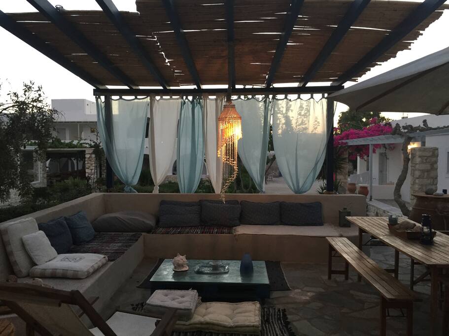 Backyard of the lower apartment