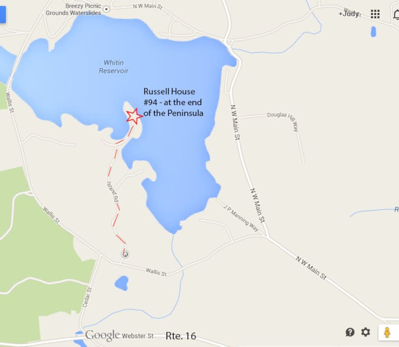 Quiet and remote location on beautiful lake
