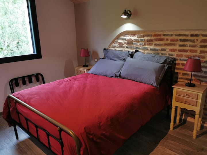 Chaque chambre a son style et une vue différente