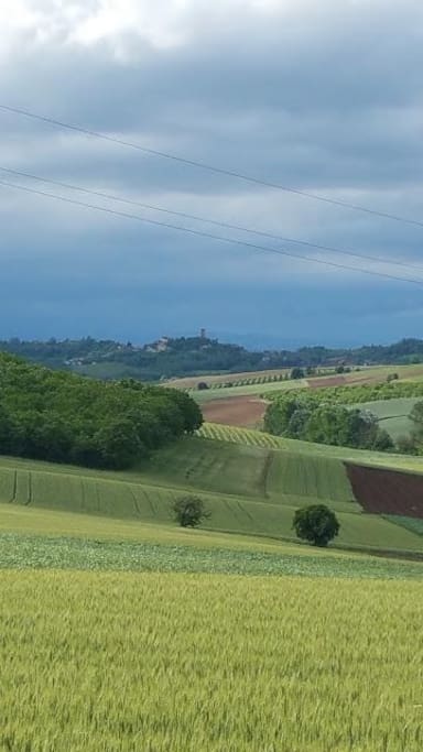 Paesaggio visibile dalla casa