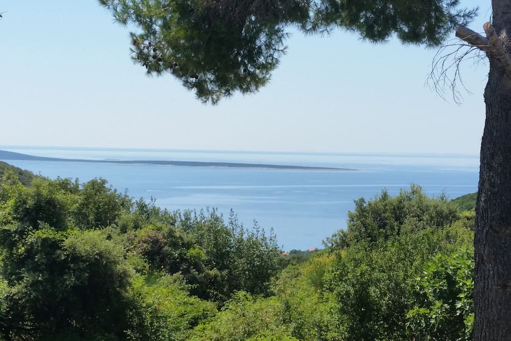 A view towards Marascica bay