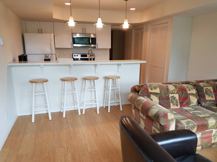 Open living & kitchen