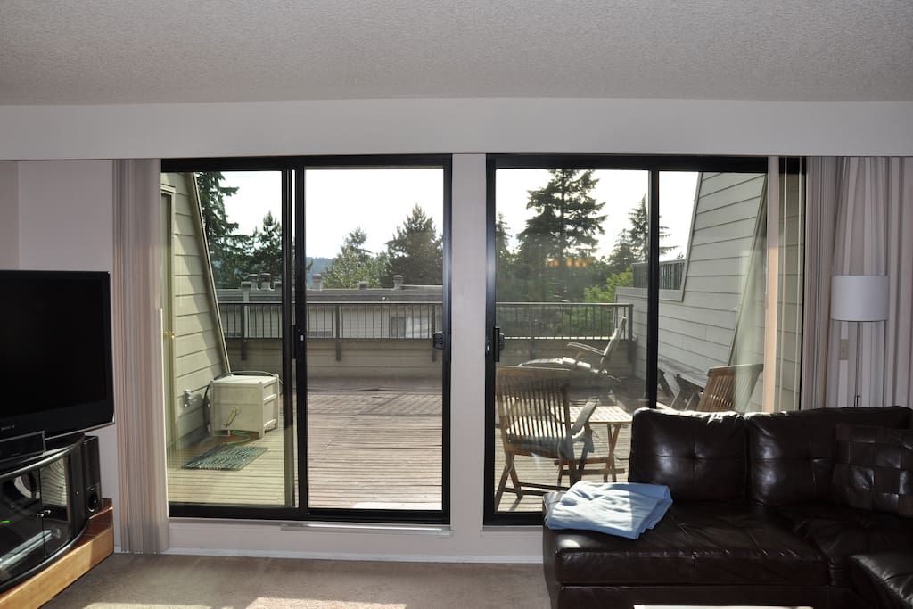 Living room deck
