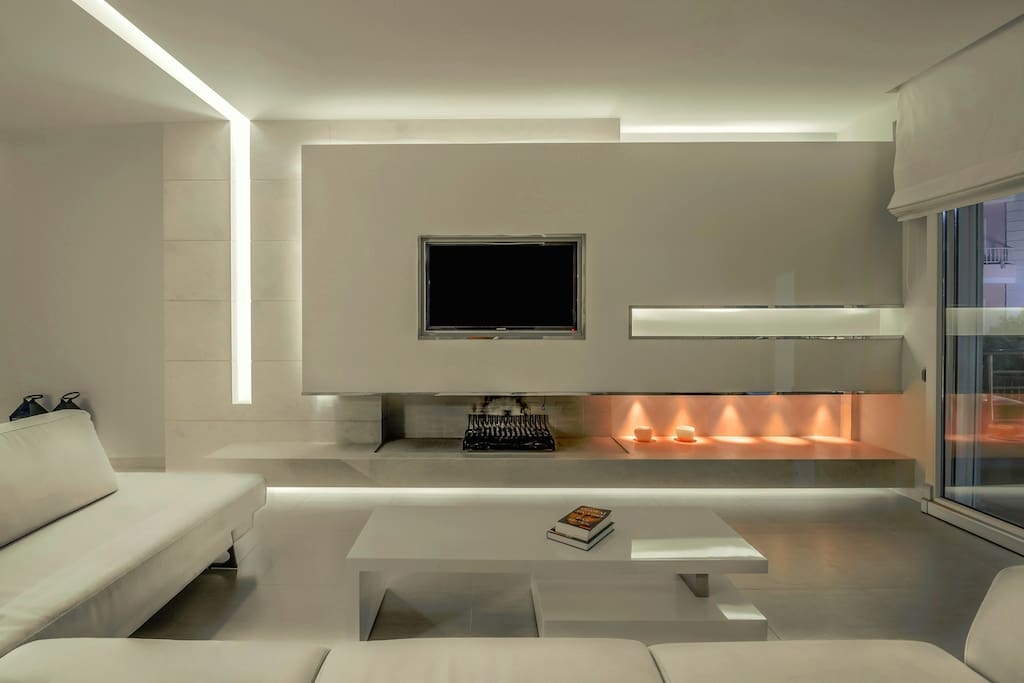 Living room
fireplace
Tv LCD
