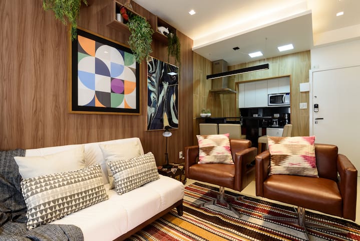 PRAIA  DE  COPACABANA  LUXO DESIGN RECEPÇÃO 24 hs