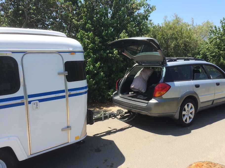 Easy to tow behind 4 cylinder vehicle
