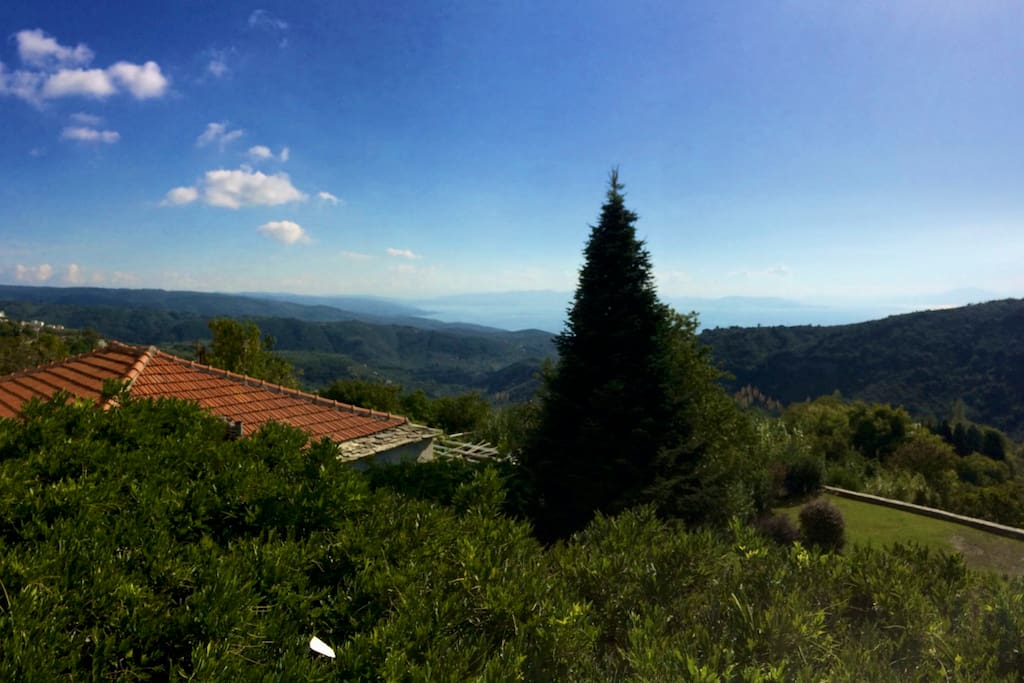 A traditional villa in the forest with amazing panorama views