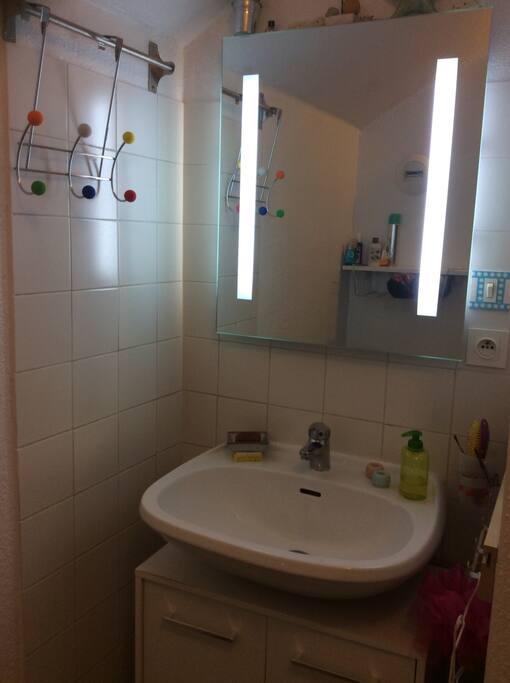 Salle d’eau avec wc