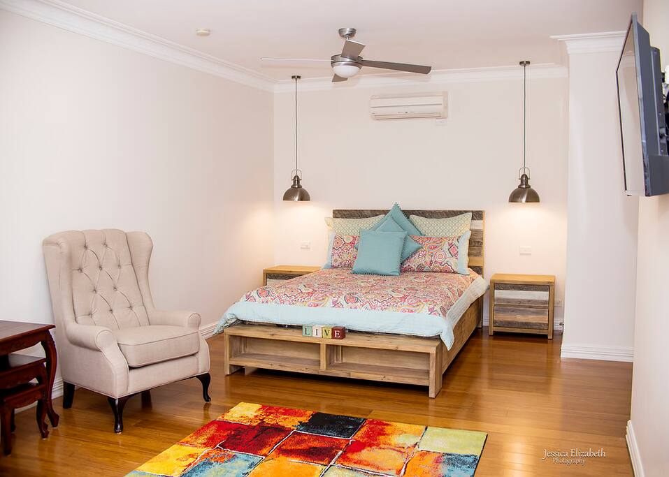 Bedroom area of the studio room