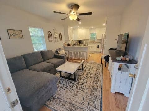 Centrally located, pristine, creekside home.