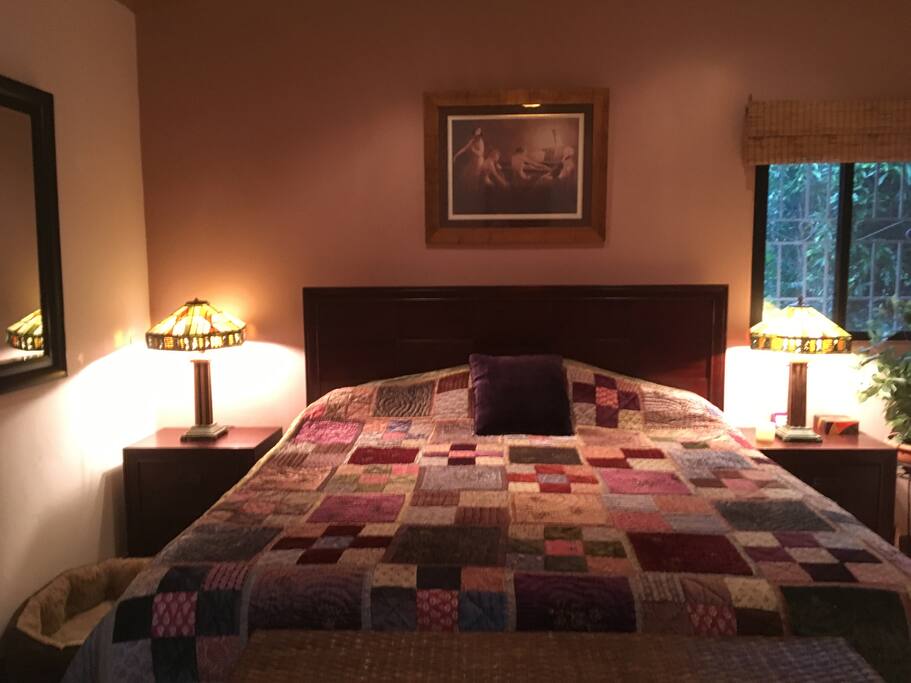King size Tempur-pedic mattress.