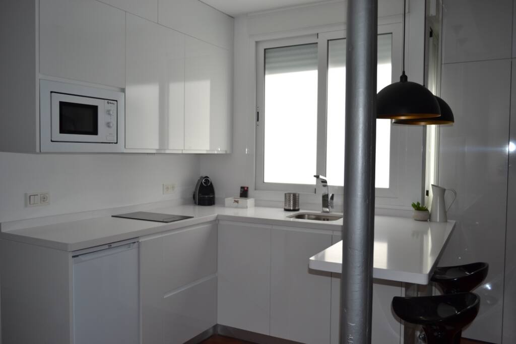 Cocina con ventana