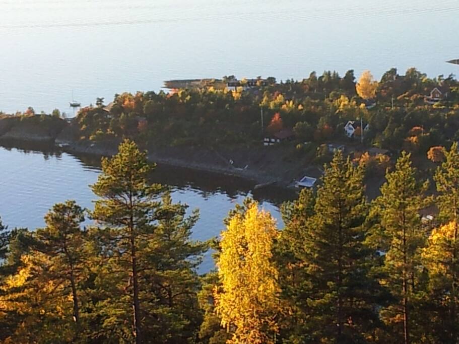 view of Nesodden fjord