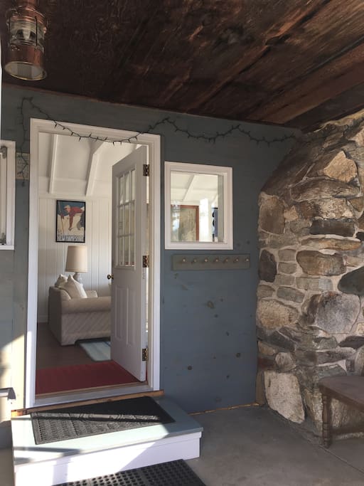 Entry to this home