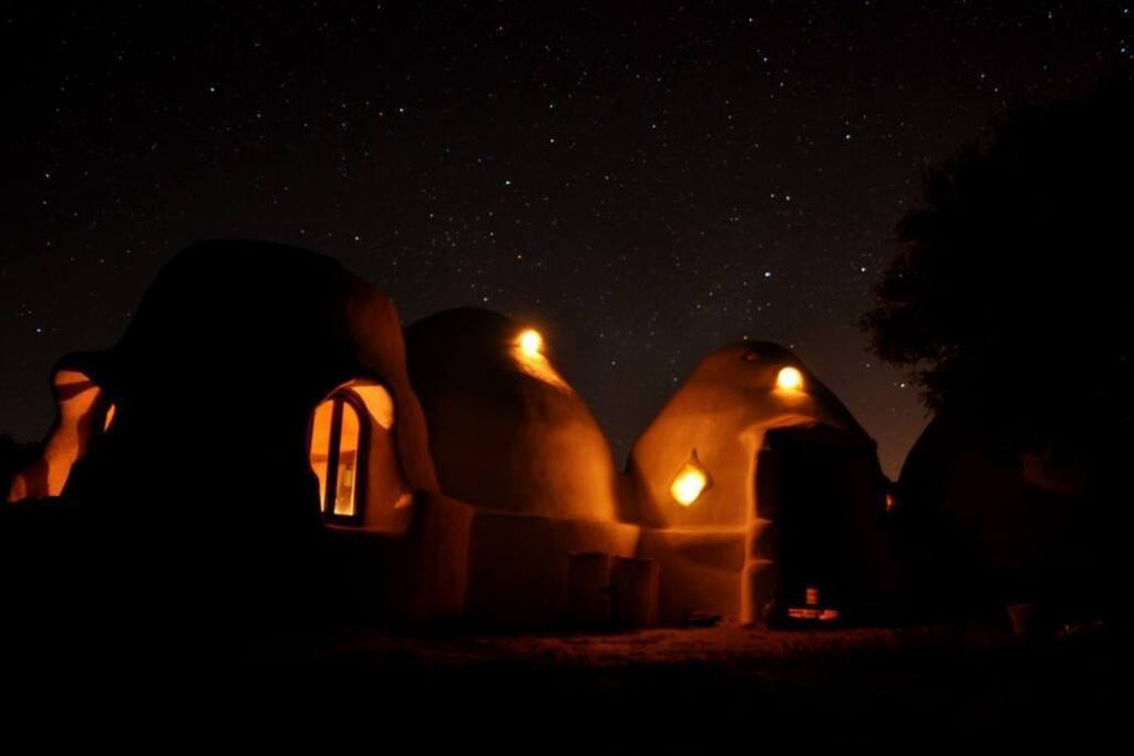 Amazing nights inside and outside the domes...