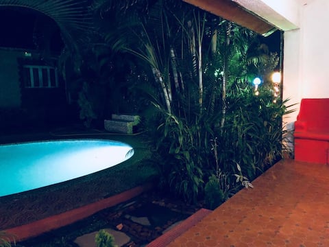 Villa6 ,pool facing ,luxury villas   ,Anjuna GOA