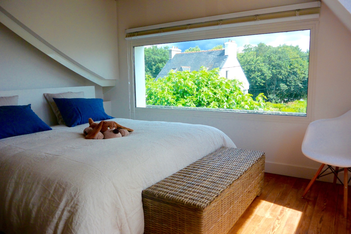 Ორადგილიანი ნომერი 1 სართული ზღვის ხედით