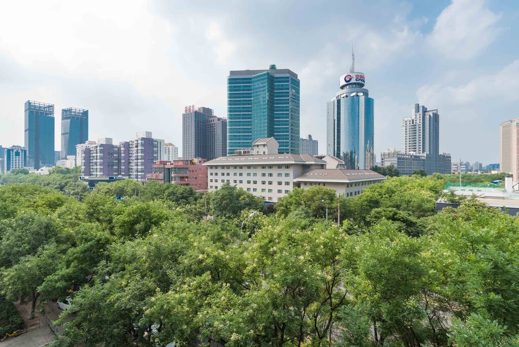 落地窗外景!正对CBD ,出门三里屯