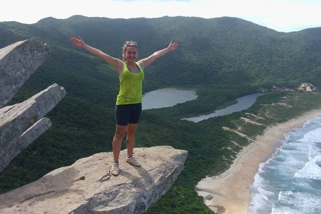 Lagoinha do Leste, praia paradisiaca no sul da ilha que se chega somente de trilha ou barco