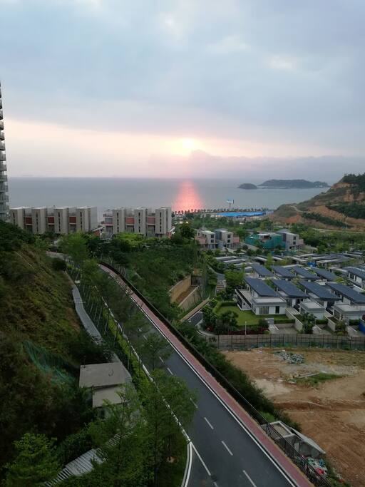 从阳台看出去的景色