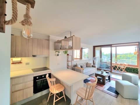 Cute and modern apartment in Plaza Ñuñoa - 2d/2b