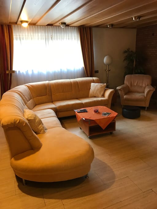 Living room with Sofa bed - it pulls out into a double bed