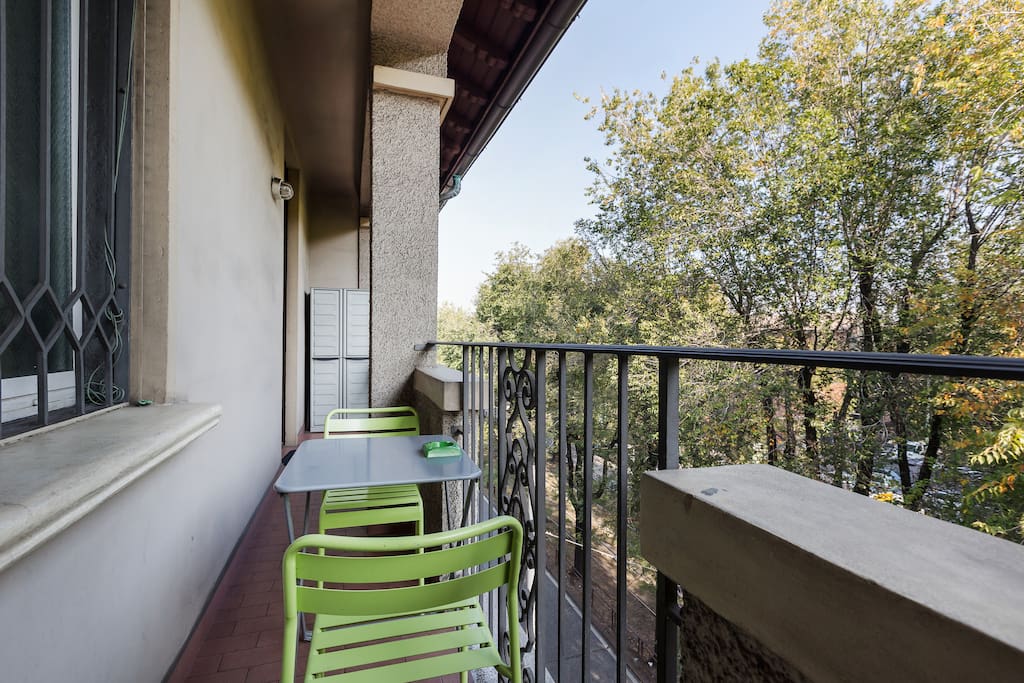 The equipped Balcony